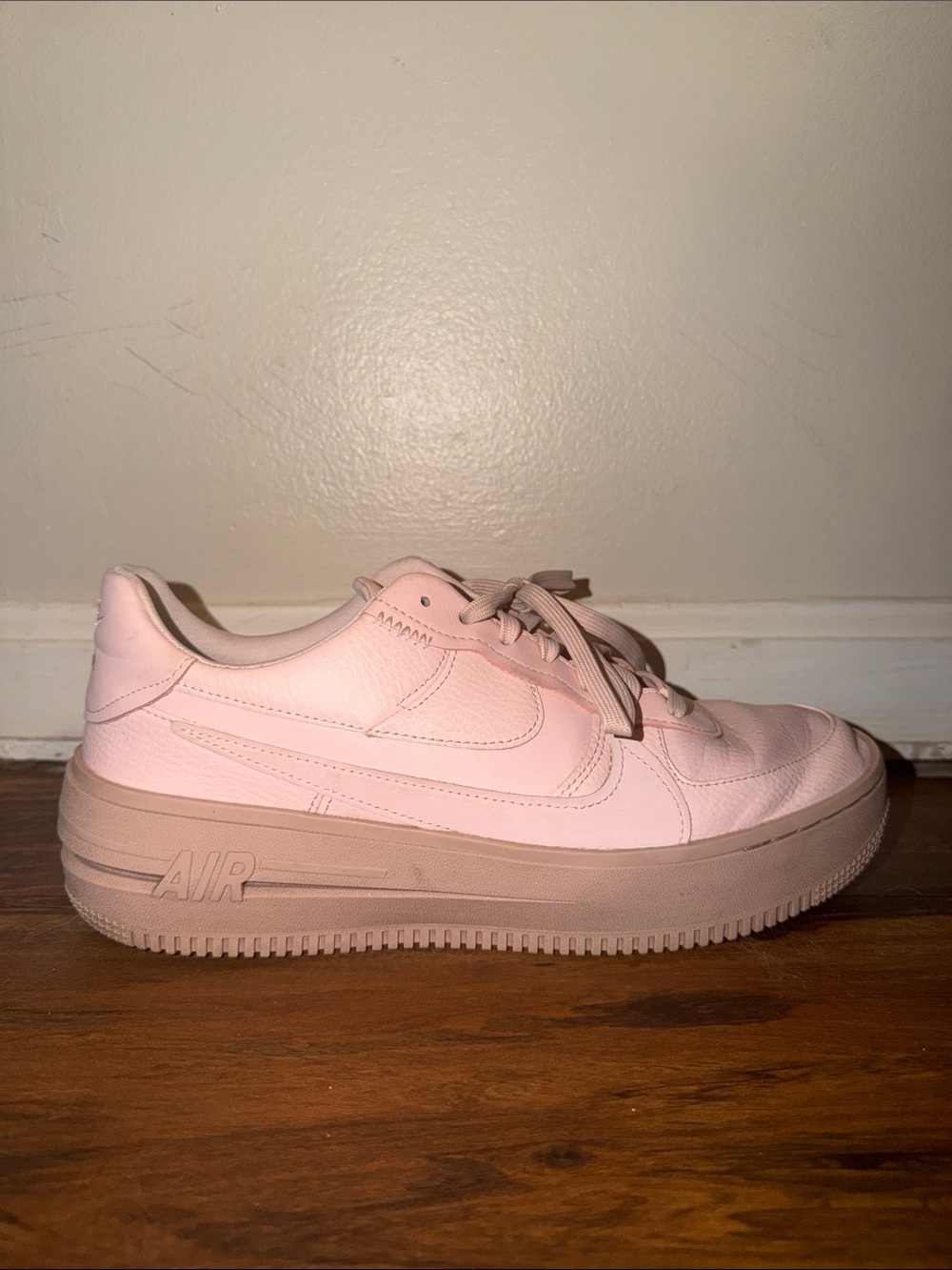 Nike Women’s Air Force 1 Low Platform Sneakers - Blush Pink